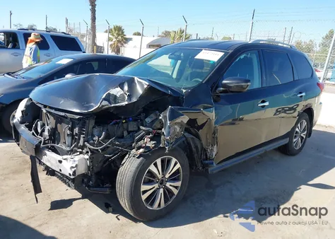 2017 Nissan Pathfinder S from USA, damaged, VIN 5N1DR2MM5HC685988